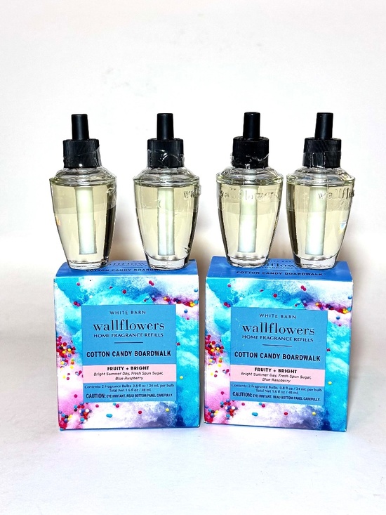 Bath & Body Works Other - *last set* COTTON CANDY BOARDWALK Wallflowers